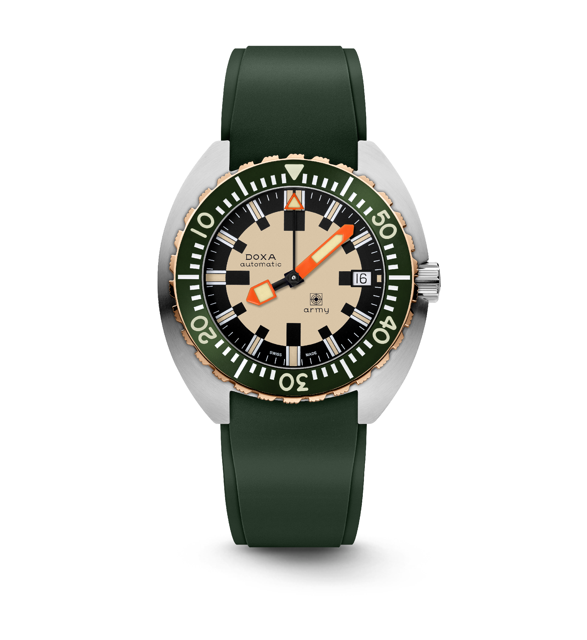 DOXA 아미, 브론즈 베젤