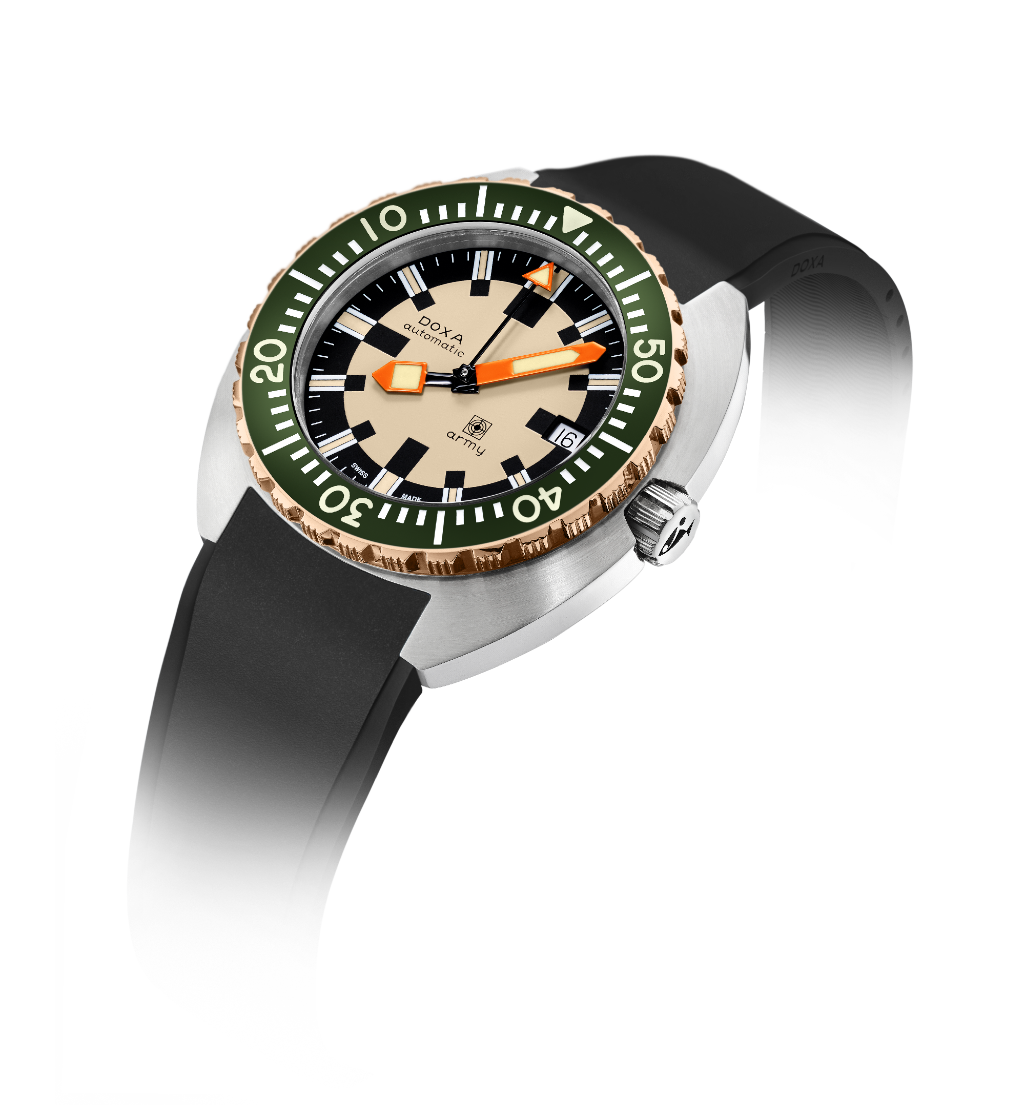 DOXA 아미, 브론즈 베젤