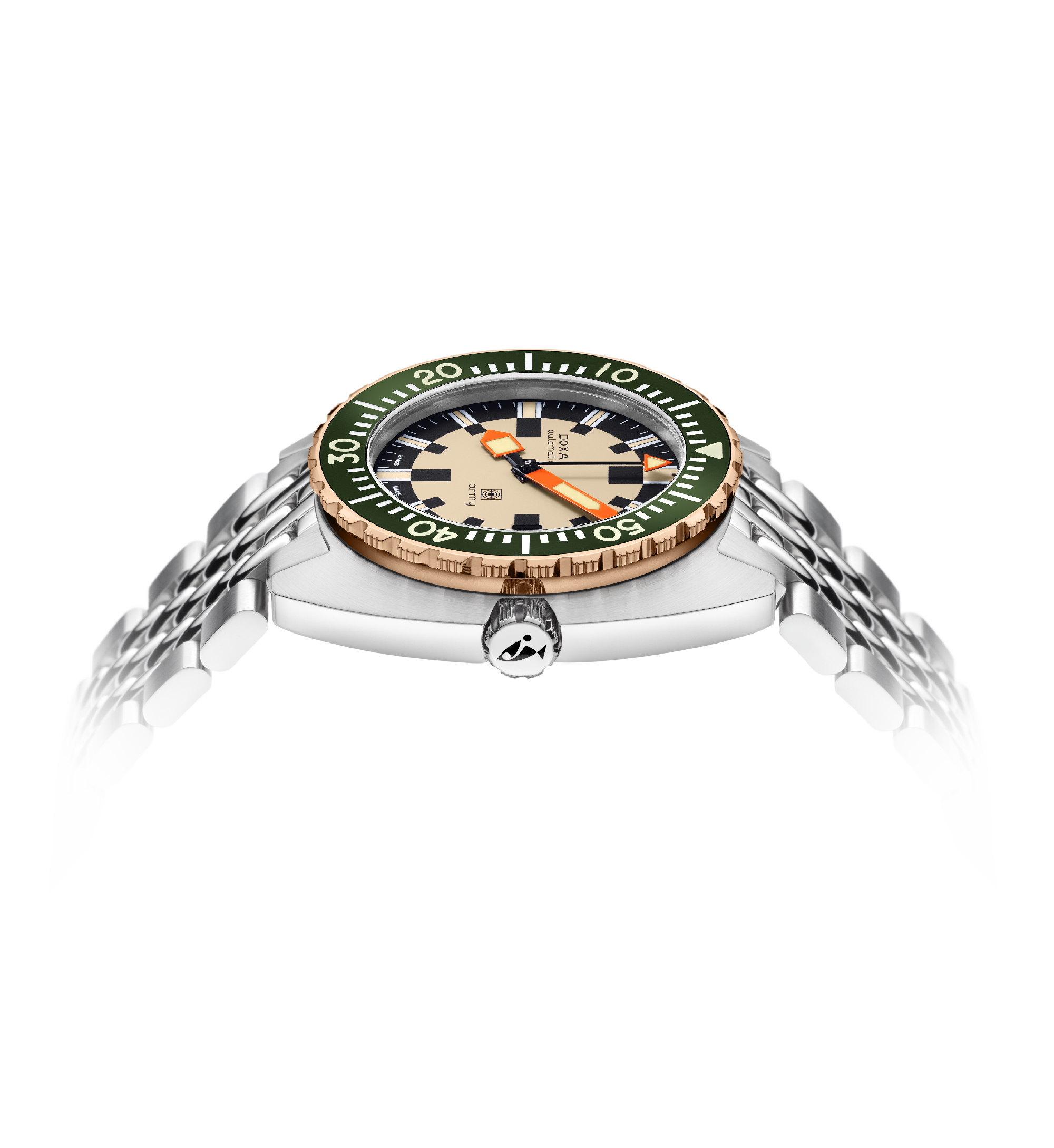 DOXA 아미, 브론즈 베젤